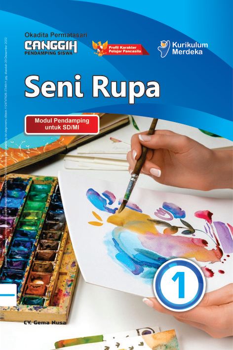 image Modul Pendamping Siswa Canggih Seni Rupa 1 SD/MI