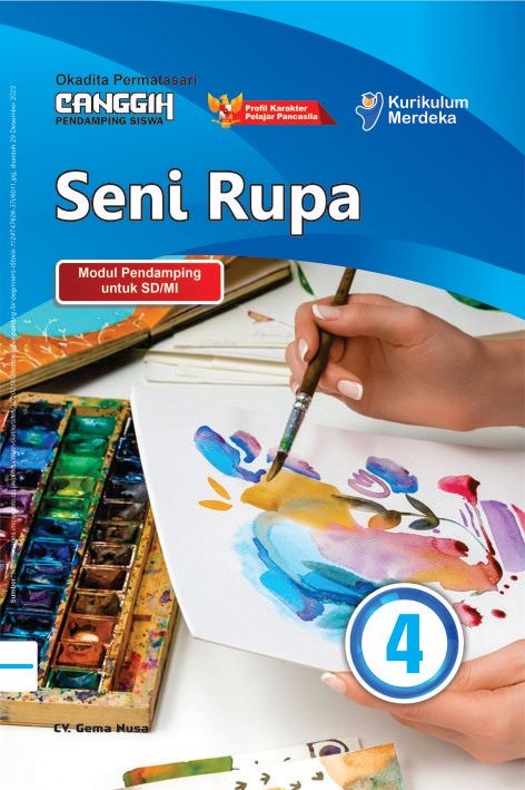 image Modul Pendamping Siswa Canggih Seni Rupa 4 SD/MI